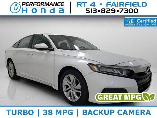 Platinum White Pearl 2019 Honda Accord LX