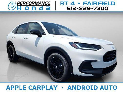 Platinum White Pearl 2026 Honda HR-V AWD Sport