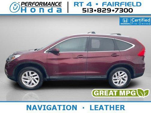 Basque Red Pearl II 2016 Honda CR-V EX-L