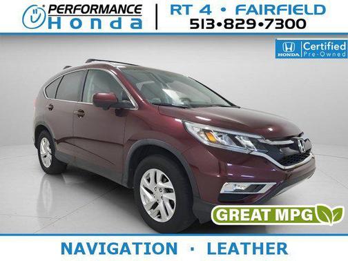Basque Red Pearl II 2016 Honda CR-V EX-L