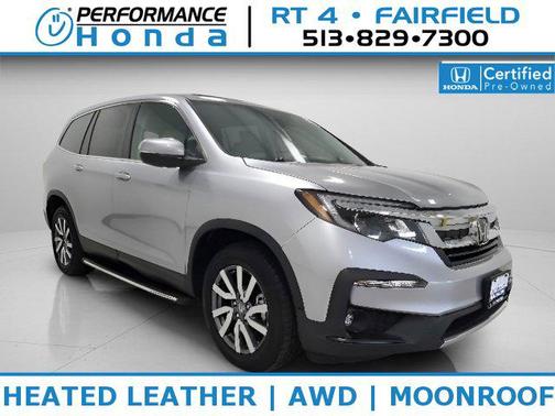 Lunar Silver Metallic 2019 Honda Pilot EX-L
