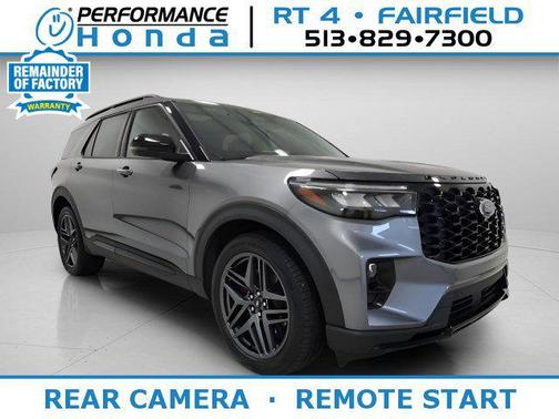 Carbonized Gray Metallic 2025 Ford Explorer ST