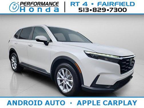 Platinum White Pearl 2026 Honda CR-V EX AWD
