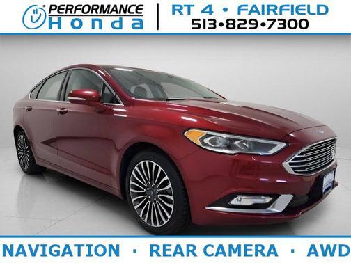 Ruby Red Metallic Tinted Clearcoat 2017 Ford Fusion SE