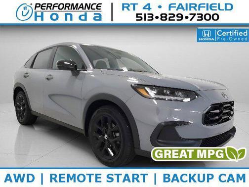 Urban Gray Pearl 2023 Honda HR-V AWD Sport