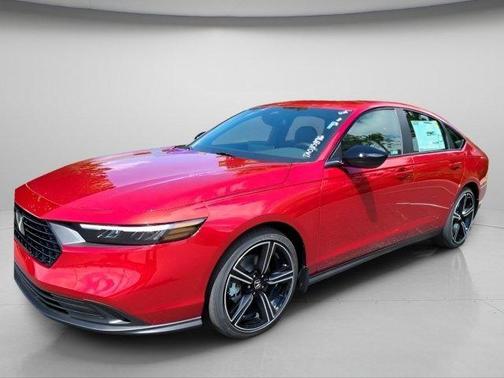 Radiant Red Metallic 2026 Honda Accord Hybrid Sport