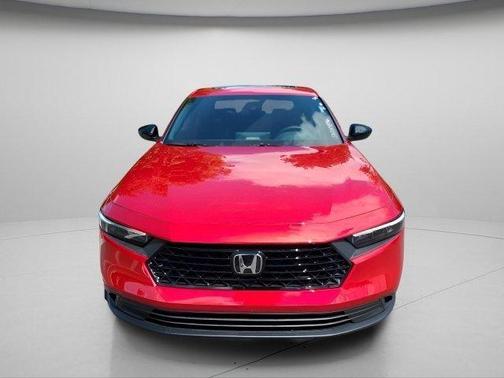 Radiant Red Metallic 2026 Honda Accord Hybrid Sport