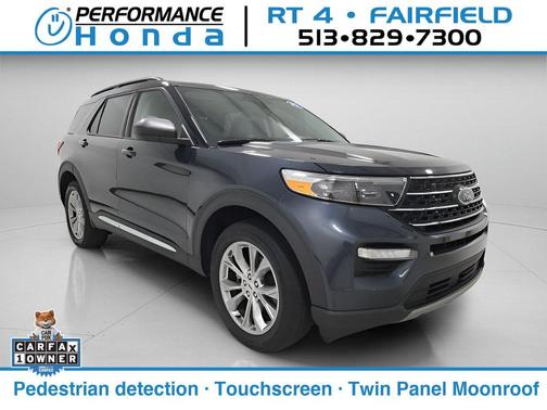 Stone Blue Metallic 2022 Ford Explorer XLT