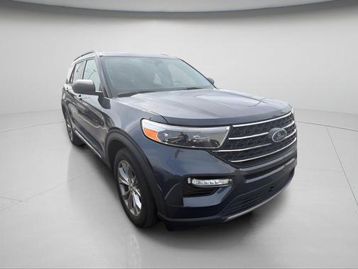 Stone Blue Metallic 2022 Ford Explorer XLT