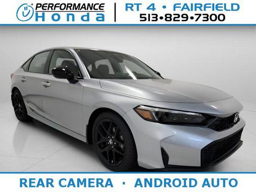 Solar Silver Metallic 2026 Honda Civic Sport