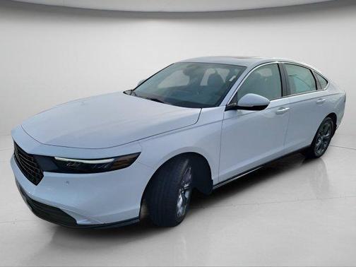 Platinum White 2026 Honda Accord Hybrid EX-L