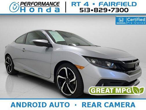 Lunar Silver Metallic 2020 Honda Civic Sport