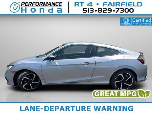Lunar Silver Metallic 2020 Honda Civic Sport