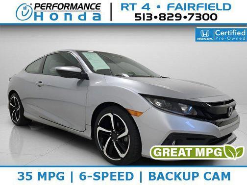 Lunar Silver Metallic 2020 Honda Civic Sport