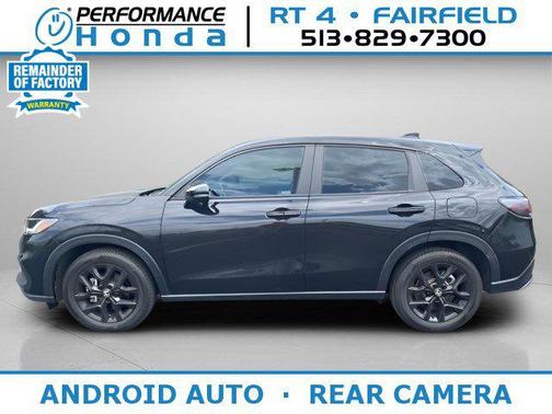 Crystal Black Pearl 2023 Honda HR-V AWD Sport