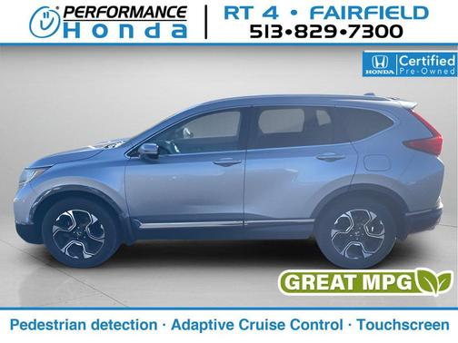 Lunar Silver Metallic 2017 Honda CR-V Touring