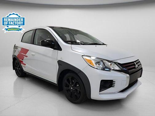 White Diamond w/Black Roof 2023 Mitsubishi Mirage Ralliart