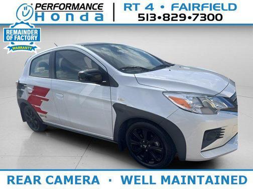 White Diamond w/Black Roof 2023 Mitsubishi Mirage Ralliart