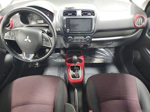 White Diamond w/Black Roof 2023 Mitsubishi Mirage Ralliart