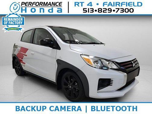 White Diamond w/Black Roof 2023 Mitsubishi Mirage Ralliart
