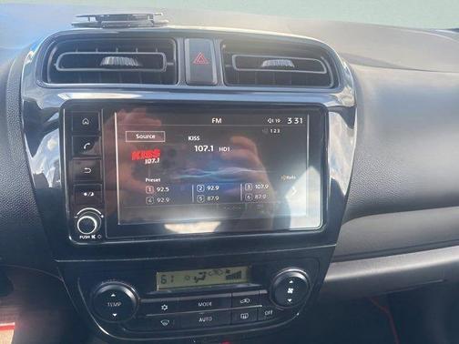 White Diamond w/Black Roof 2023 Mitsubishi Mirage Ralliart