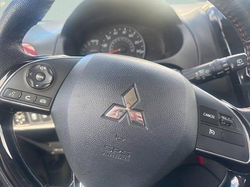 White Diamond w/Black Roof 2023 Mitsubishi Mirage Ralliart