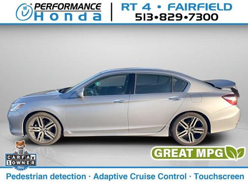 Lunar Silver Metallic 2017 Honda Accord Touring V6
