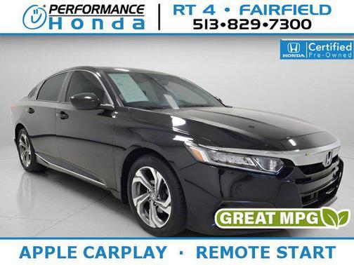 Crystal Black Pearl 2018 Honda Accord EX