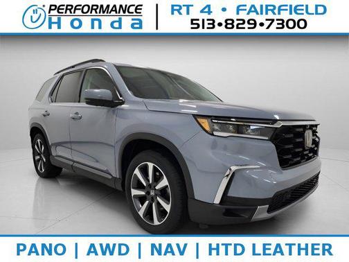 Gray 2023 Honda Pilot AWD Elite