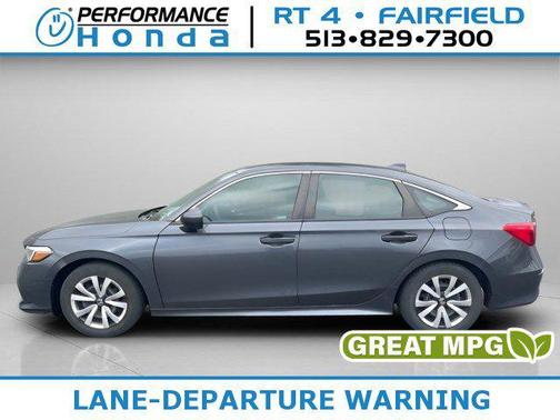 Meteorite Gray Metallic 2022 Honda Civic LX
