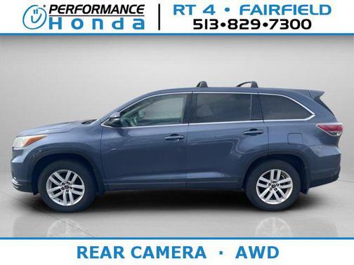 Shoreline Blue Pearl 2016 Toyota Highlander LE Plus