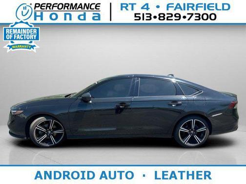 Crystal Black Pearl 2023 Honda Accord Hybrid Sport-L Sedan