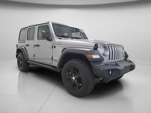 Billet Silver Metallic Clearcoat 2018 Jeep Wrangler Unlimited Sport