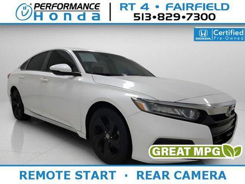 Platinum White Pearl 2020 Honda Accord EX-L 1.5T