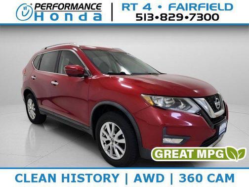 Palatial Ruby 2017 Nissan Rogue SV