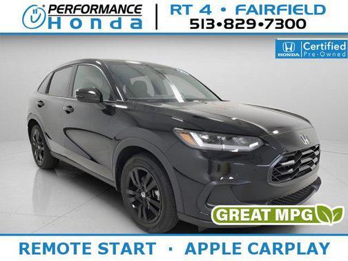 Crystal Black Pearl 2026 Honda HR-V AWD Sport