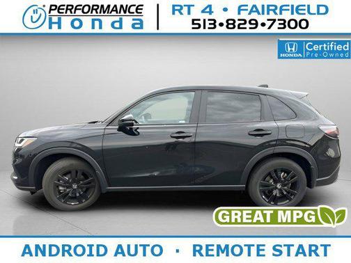 Crystal Black Pearl 2026 Honda HR-V AWD Sport