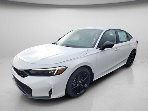 Platinum White Pearl 2026 Honda Civic Sport