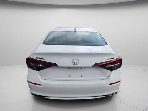 Platinum White Pearl 2026 Honda Civic Sport