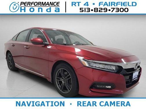 Radiant Red Metallic 2019 Honda Accord Touring 1.5T