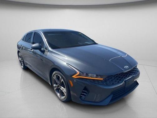 Gravity Gray 2021 Kia K5 EX