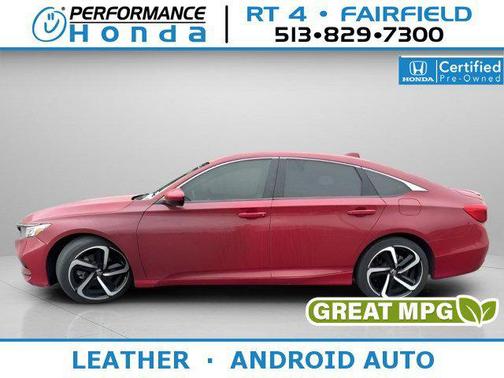 Radiant Red Metallic 2020 Honda Accord Sport 2.0T