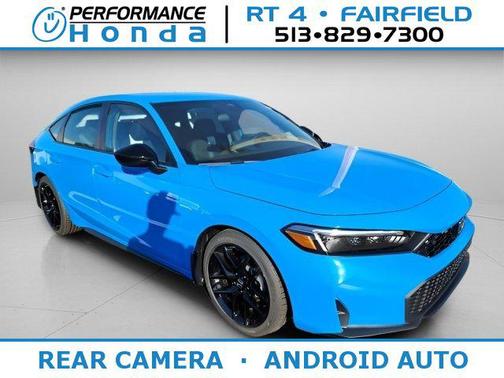 Boost Blue Pearl 2026 Honda Civic Sport