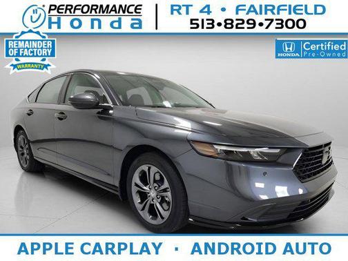 Gray 2025 Honda Accord Hybrid EX-L