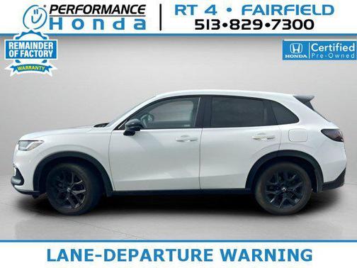 Platinum White Pearl 2024 Honda HR-V Sport