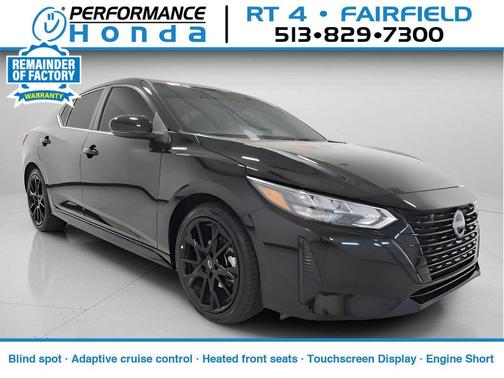 Super Black 2025 Nissan Sentra SR