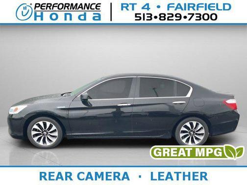 Crystal Black Pearl 2015 Honda Accord Hybrid Touring