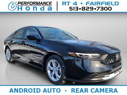 Crystal Black Pearl 2026 Honda Accord LX 1.5T
