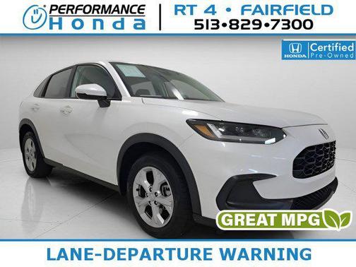 Platinum White Pearl 2023 Honda HR-V LX
