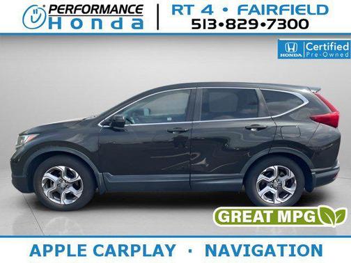 Gray 2018 Honda CR-V EX-L